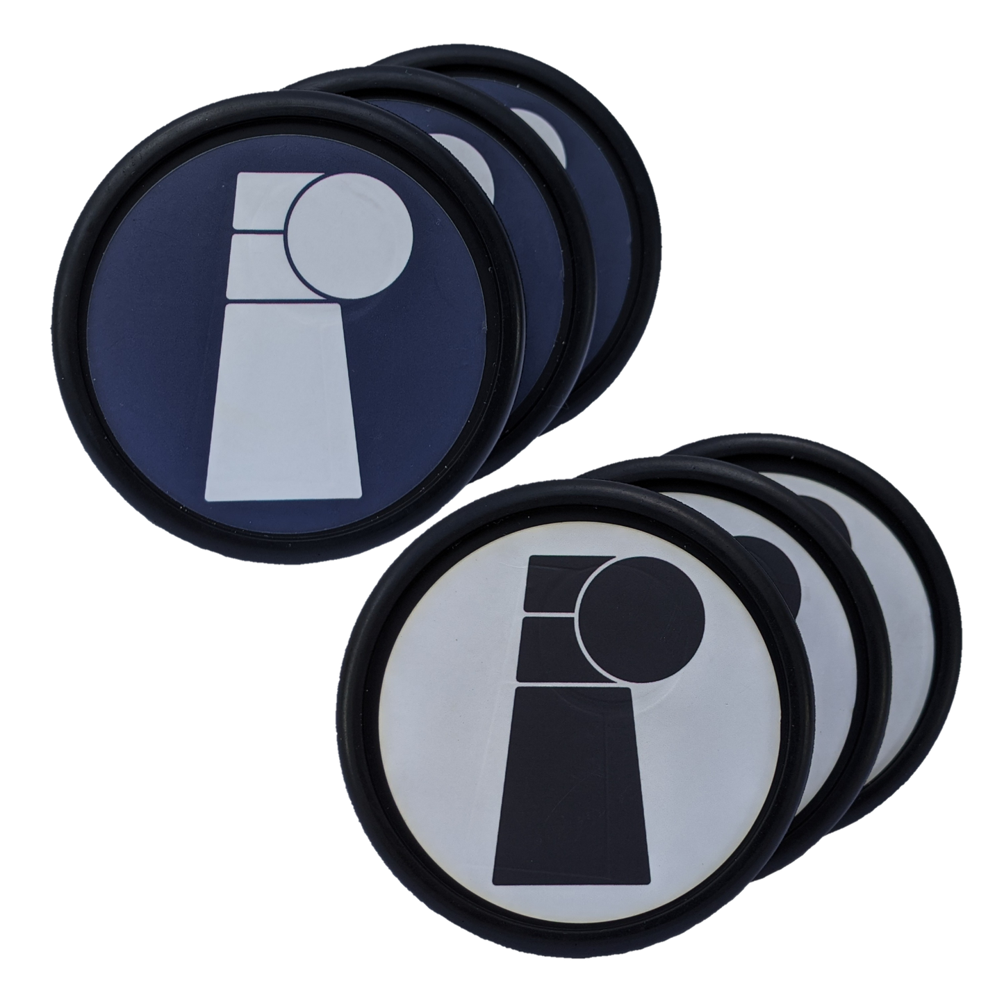 PUCKLES Toss, Roll, Slide Games for Family-Friendly Fun at the Beach or on Ice | Includes 6 Proprietary Pucks, 1 Foam Dice and 1 Carrying Bag