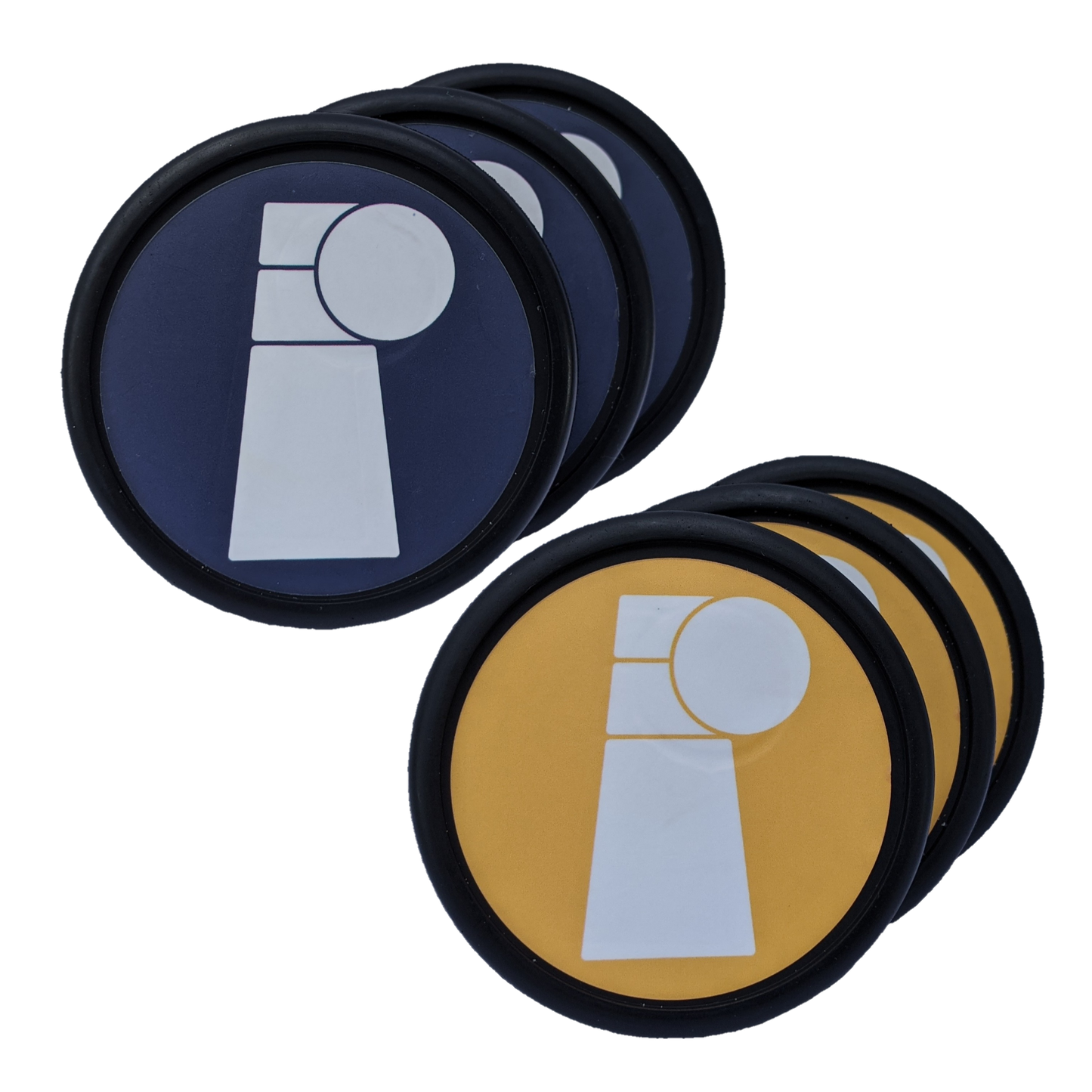 PUCKLES Toss, Roll, Slide Games for Family-Friendly Fun at the Beach or on Ice | Includes 6 Proprietary Pucks, 1 Foam Dice and 1 Carrying Bag
