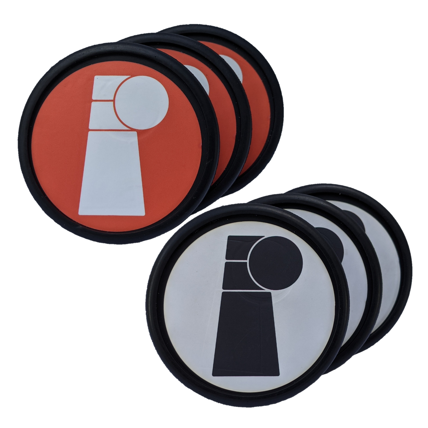 PUCKLES Toss, Roll, Slide Games for Family-Friendly Fun at the Beach or on Ice | Includes 6 Proprietary Pucks, 1 Foam Dice and 1 Carrying Bag