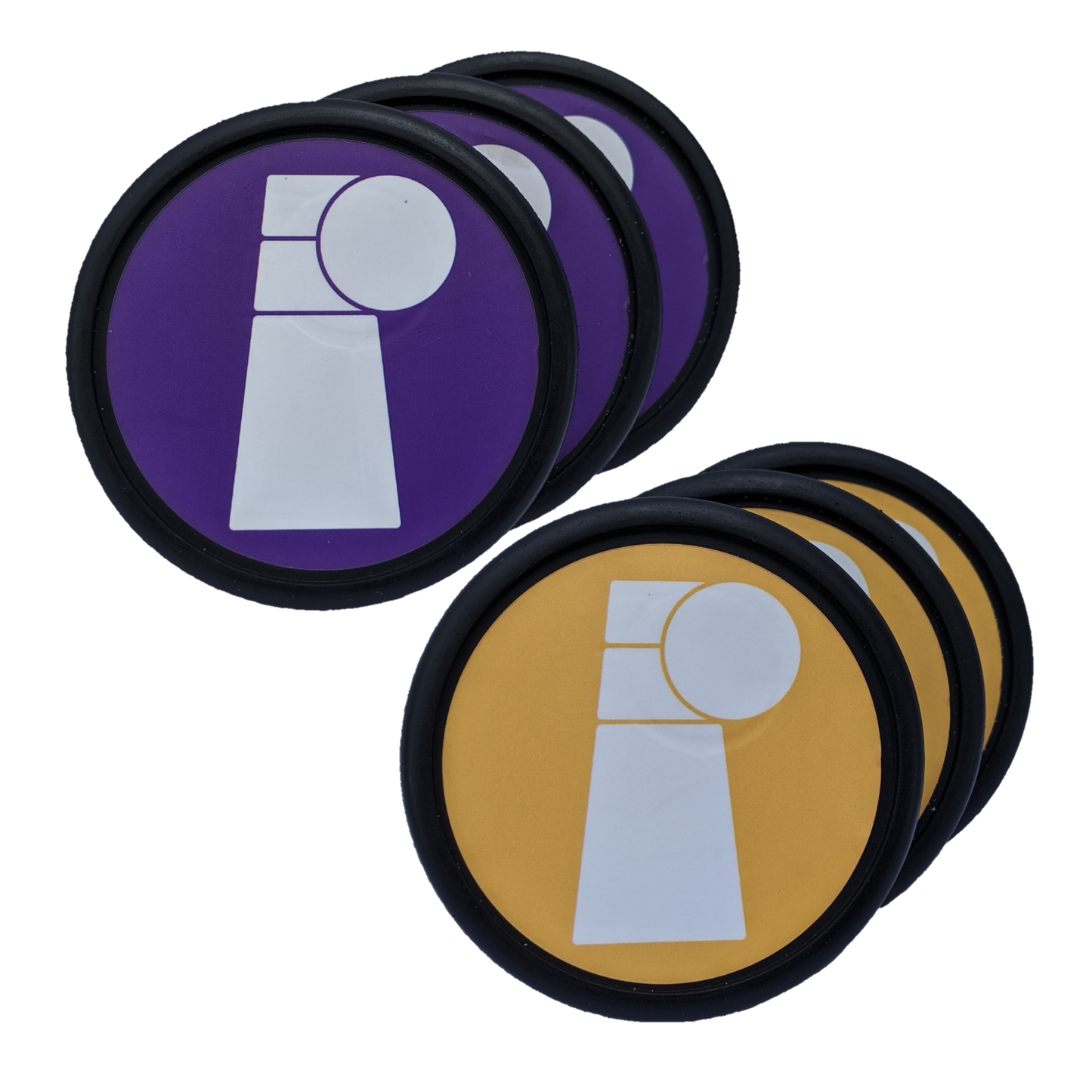 PUCKLES Toss, Roll, Slide Games for Family-Friendly Fun at the Beach or on Ice | Includes 6 Proprietary Pucks, 1 Foam Dice and 1 Carrying Bag
