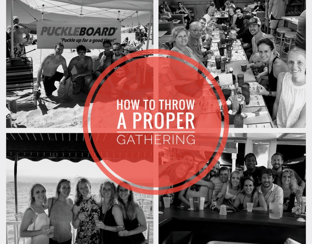 How to Throw a Proper Gathering